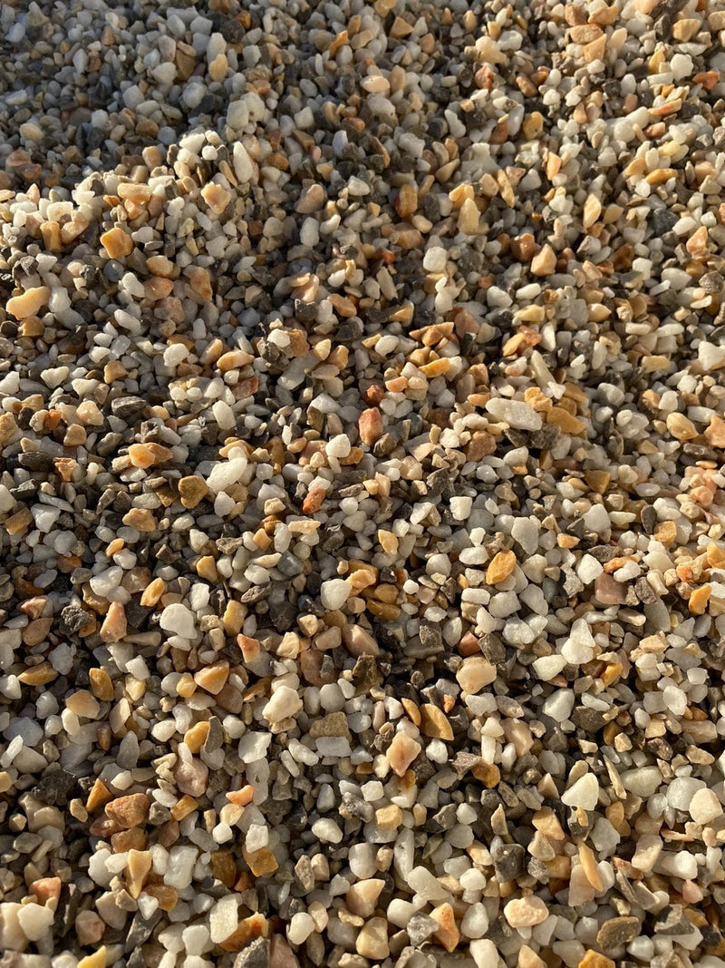Bulk bag of Sunset Gold dashing 3-8mm