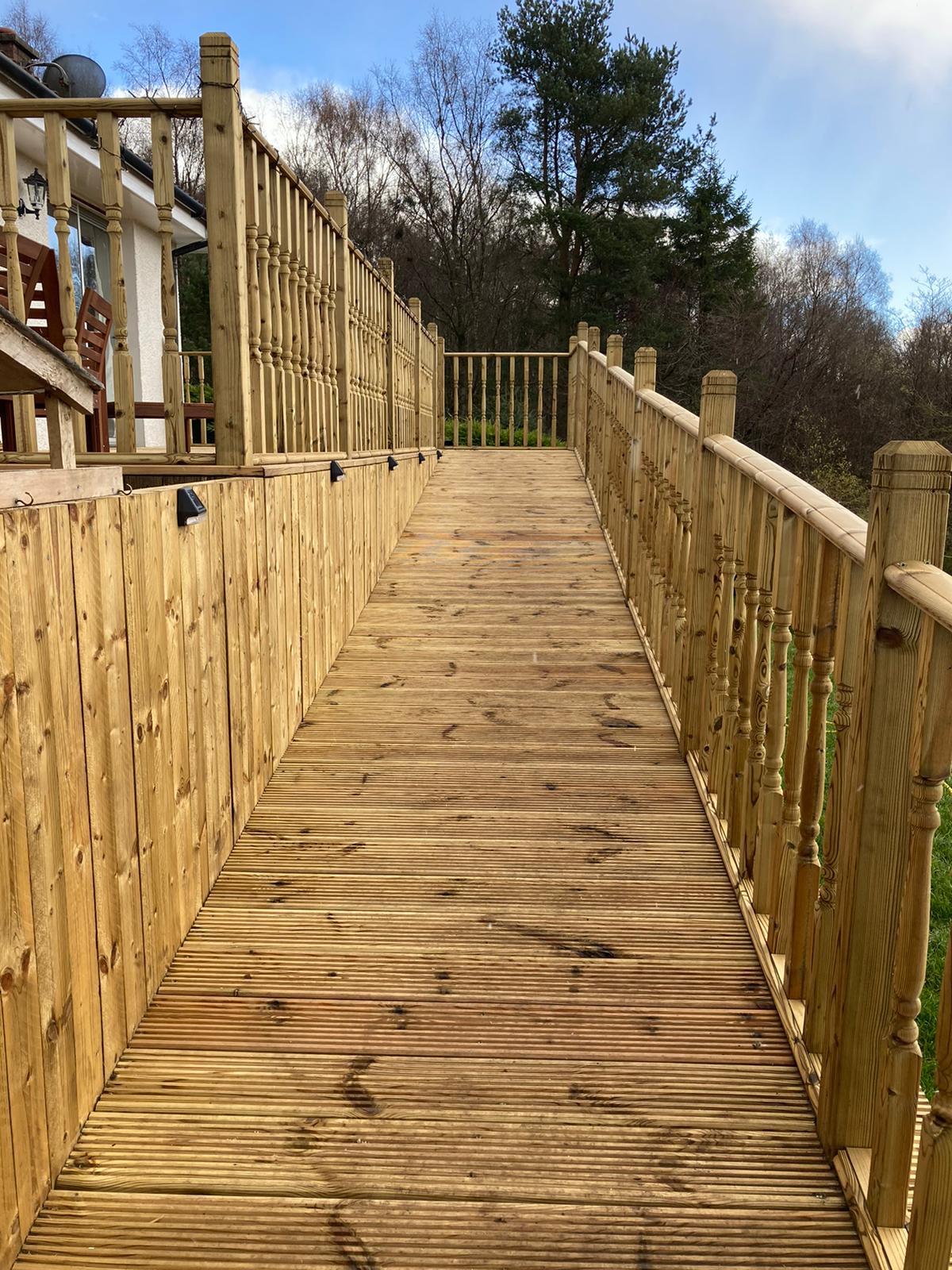 timber decking
